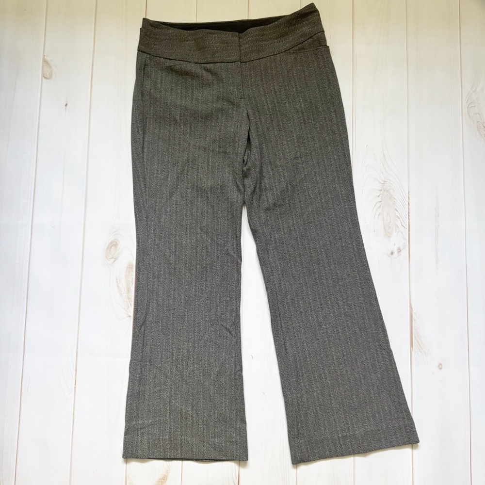 Express Editor Tweed Print Pants